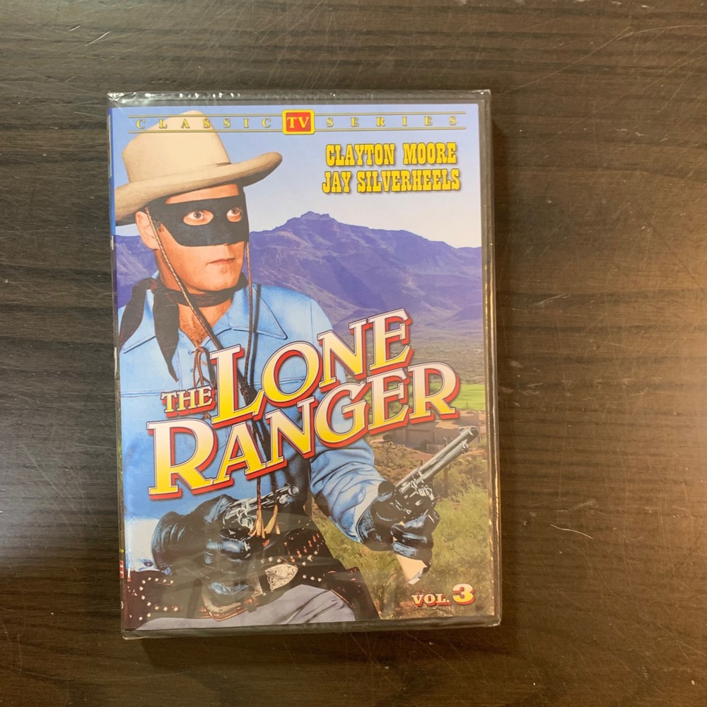 The Lone Ranger Vol 3 DVD Clayton Moore Jay Silverheels Classic TV Western NEW
